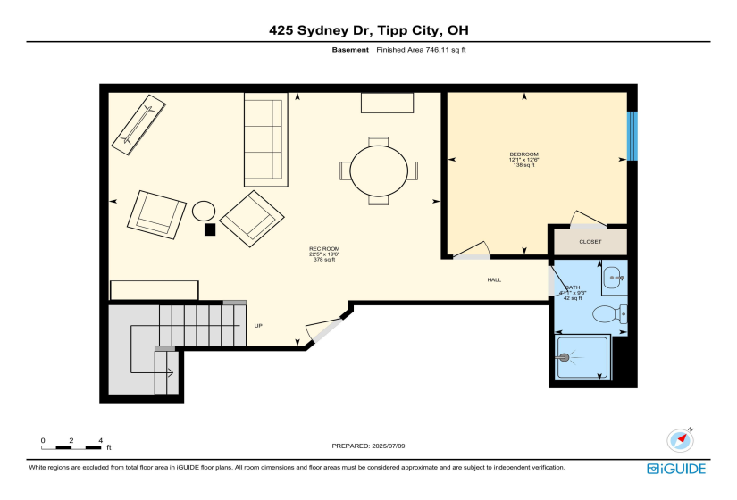 425 Sydney Drive, Tipp City, Ohio 45371, 5 Bedrooms Bedrooms, ,3 BathroomsBathrooms,Residential,For Sale,Sydney,1039918