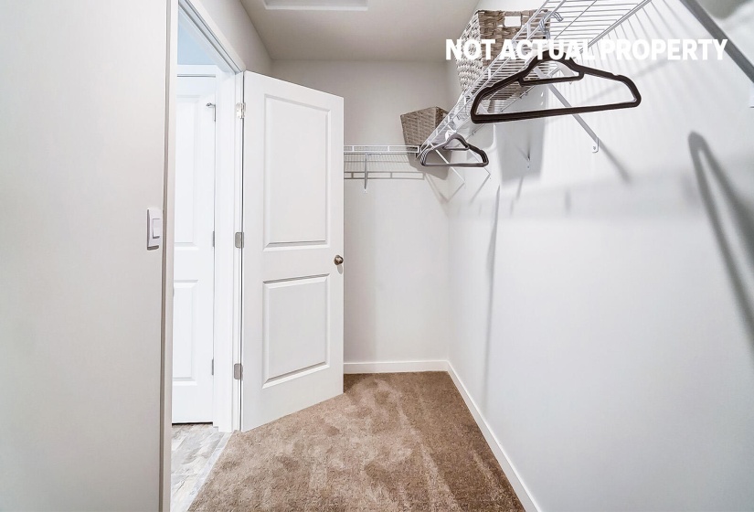 primary walk in closet