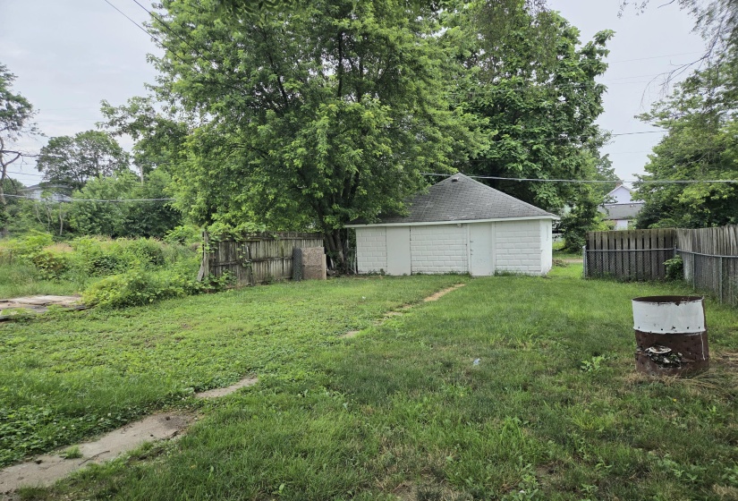 Back yard