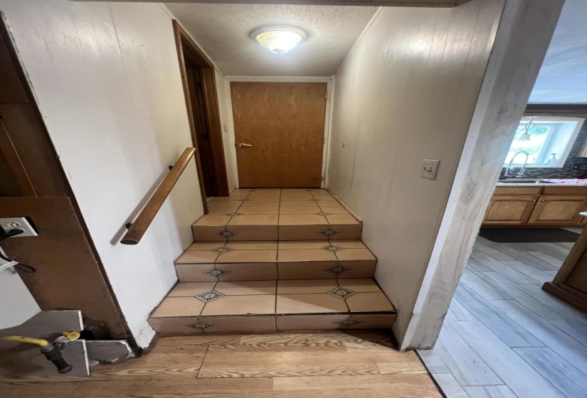 Stairway to Rear Hallway