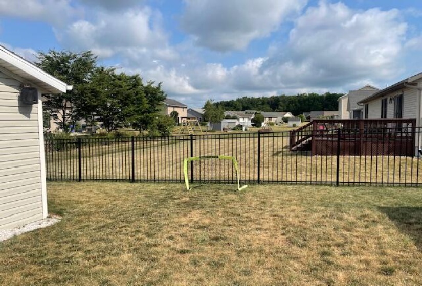 PERIMETER IRON FENCING
