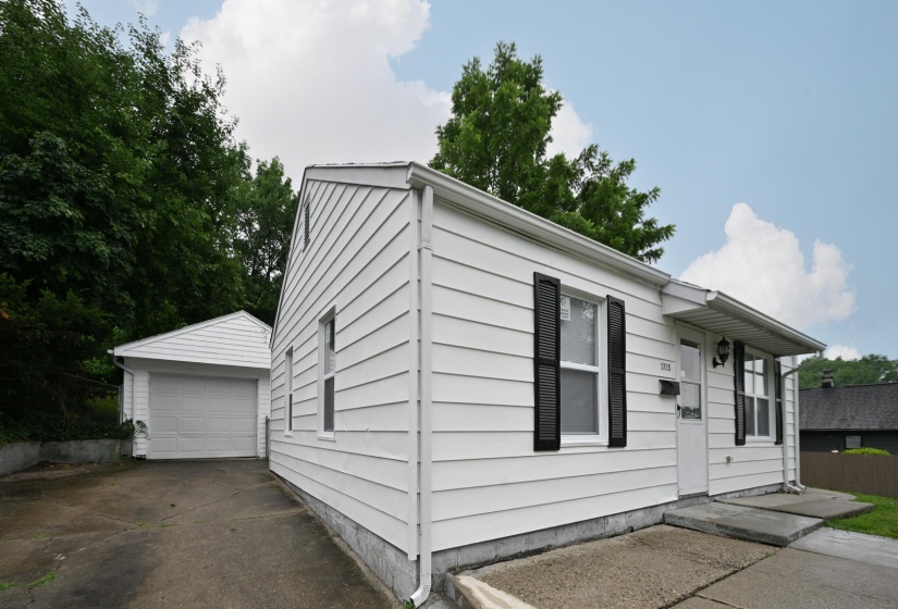 Open front porch