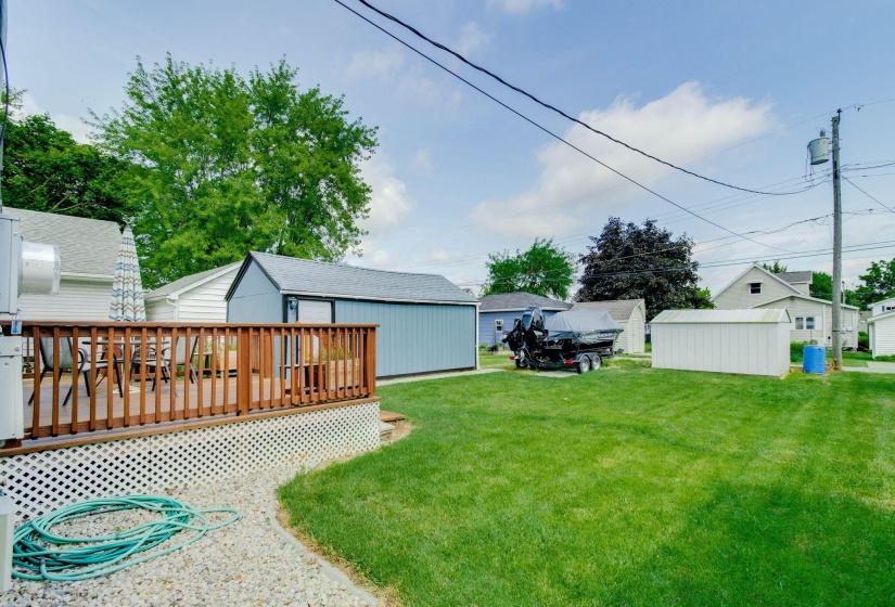 Back yard 1