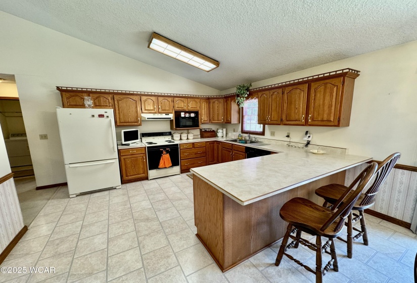 Spacious kitchen