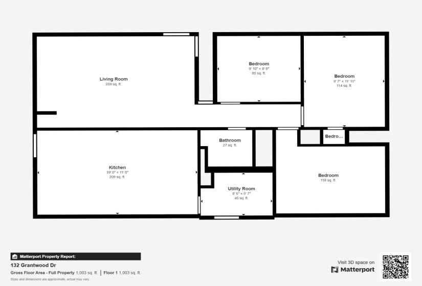 132 Grantwood Drive, Dayton, Ohio 45449, 3 Bedrooms Bedrooms, ,1 BathroomBathrooms,Residential,For Sale,Grantwood,1040266
