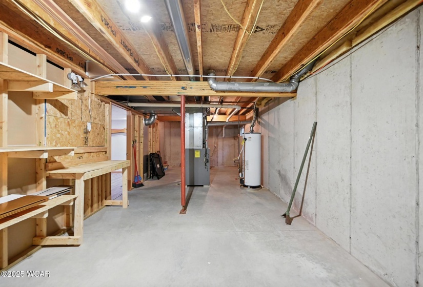 Storage and Mechanical Room