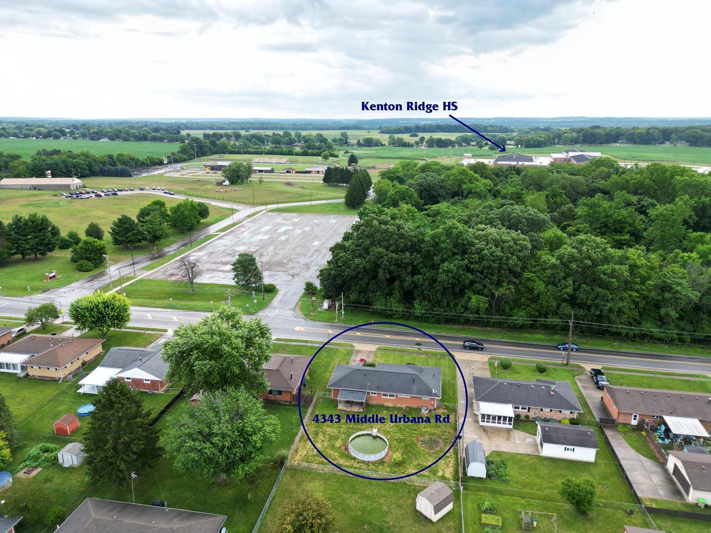 4343 Middle Urbana Road, Springfield, Ohio 45503