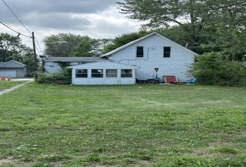 Rear yard