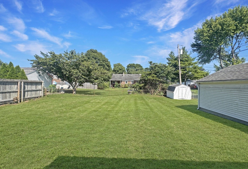 View of the Yard