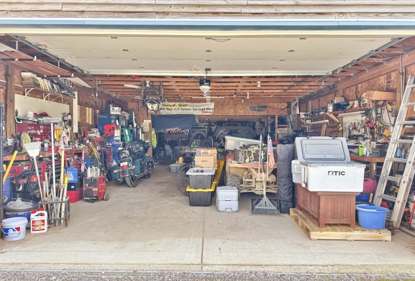 Interior View of Garage