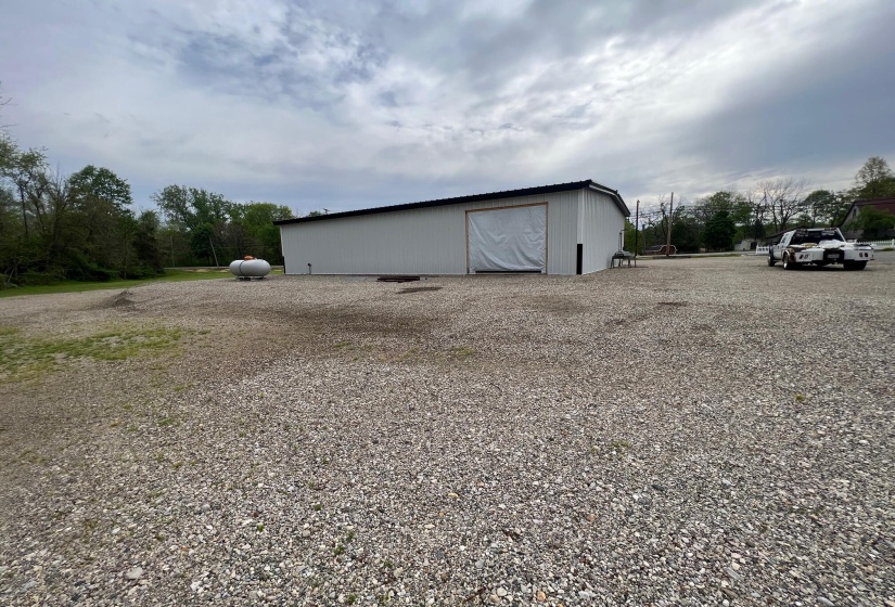 Rear View of New 40x60 Building