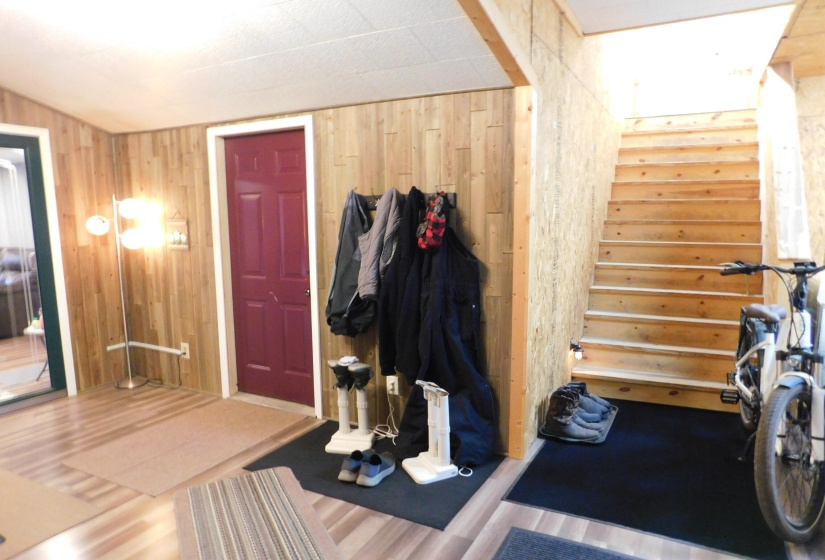 Entry to Garage from Rec Room