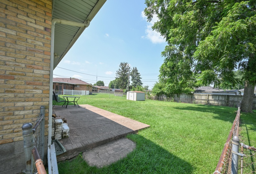 Backyard space