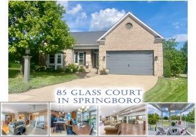 85 Glass Court, Springboro, Ohio 45066, 3 Bedrooms Bedrooms, ,3 BathroomsBathrooms,Residential,For Sale,Glass,1040399
