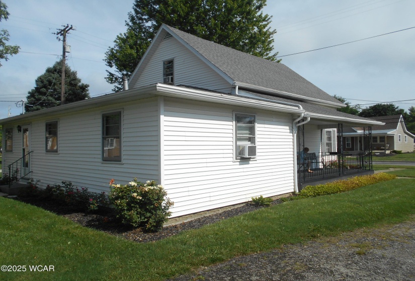 Rear/East side