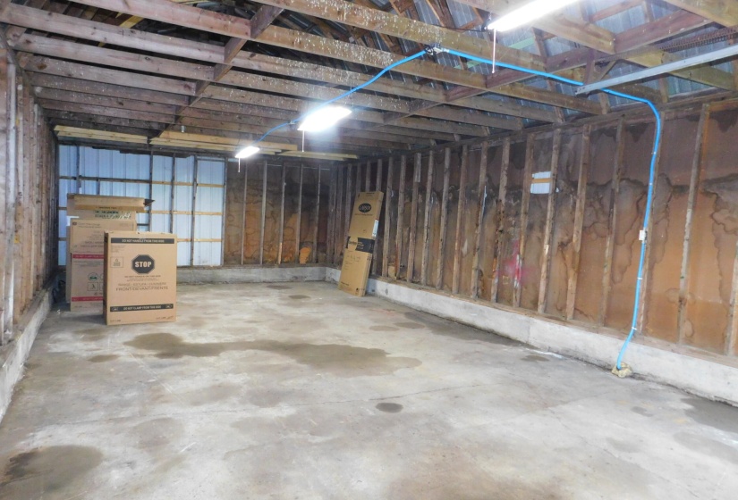 Inside Outbuilding