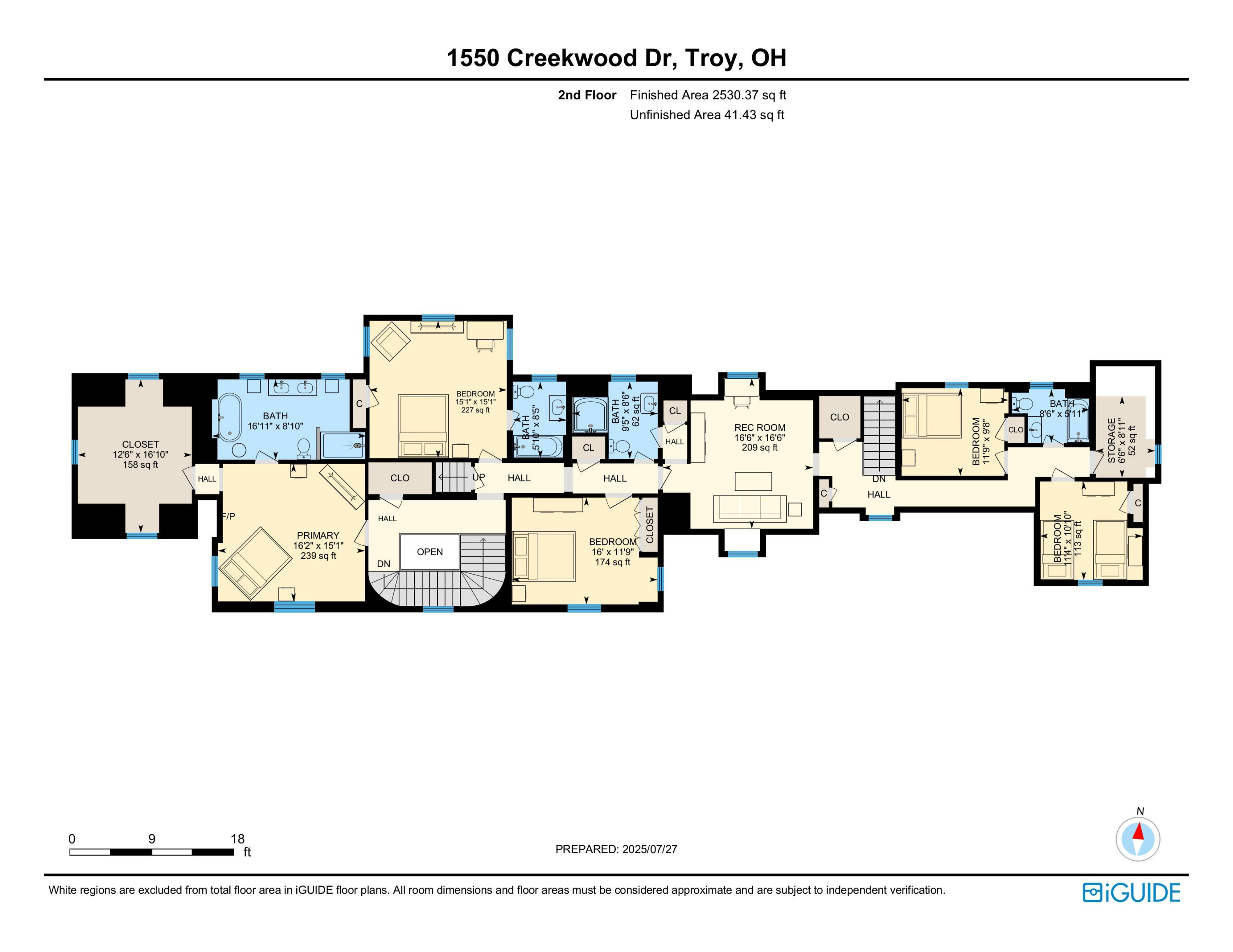 1550 Creekwood Drive, Troy, Ohio 45373