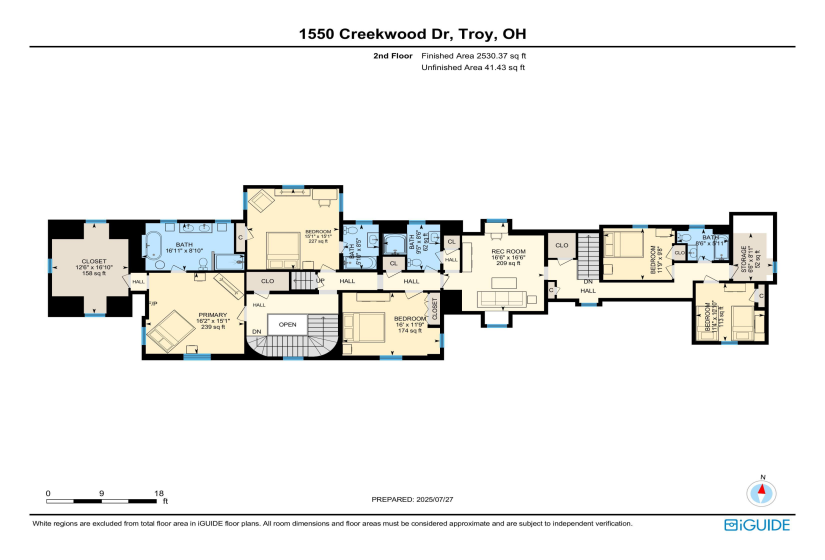 1550 Creekwood Drive, Troy, Ohio 45373, 8 Bedrooms Bedrooms, ,7 BathroomsBathrooms,Residential,For Sale,Creekwood,1040501