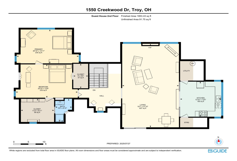 1550 Creekwood Drive, Troy, Ohio 45373, 8 Bedrooms Bedrooms, ,7 BathroomsBathrooms,Residential,For Sale,Creekwood,1040501