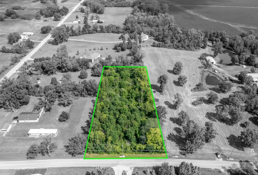 Aerial View of Property