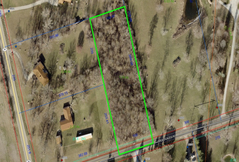 Aerial View of Property