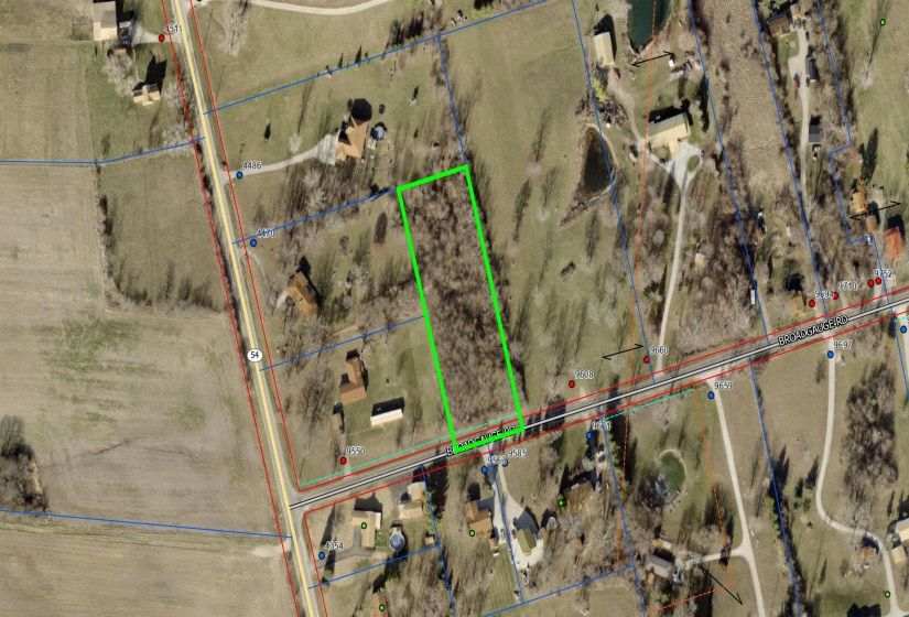Aerial View of Property