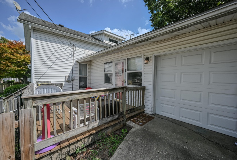 Back deck