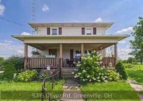 6315 Oliver Road, Greenville, Ohio 45331, 3 Bedrooms Bedrooms, ,1 BathroomBathrooms,Residential,For Sale,Oliver,1040711