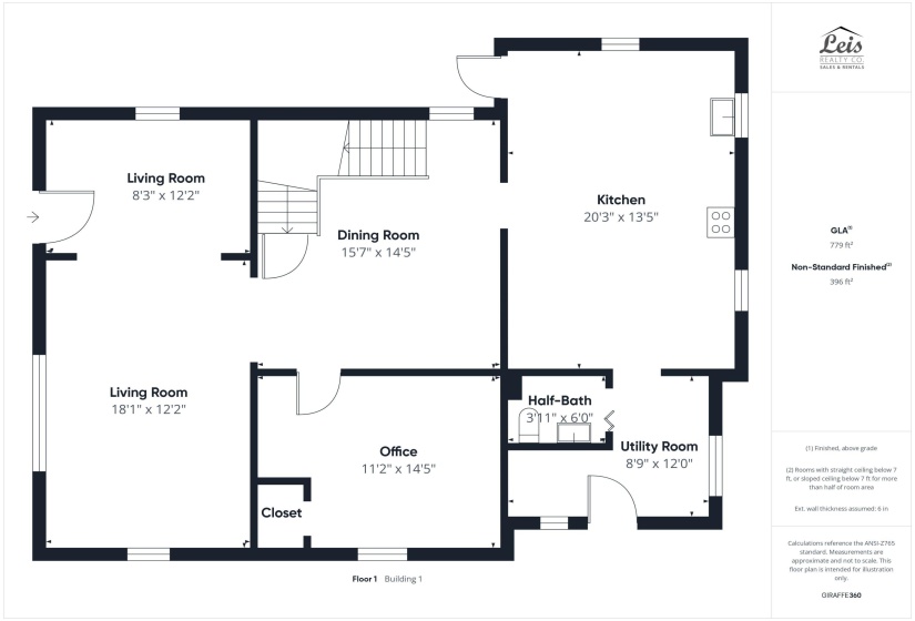 Oliver Rd Floorplan 1