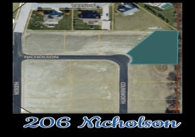 206 Nicholson, Jackson Center, Ohio 45334, ,Land,For Sale,Nicholson,1040756