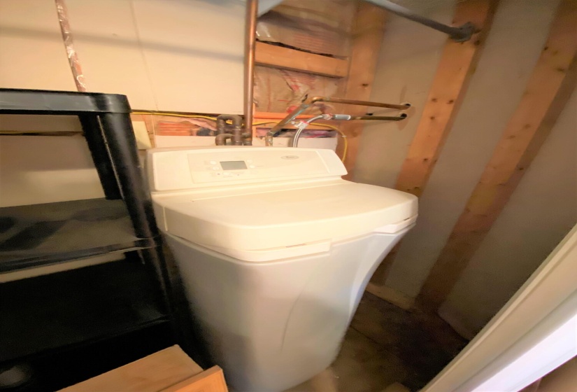 Water Softener on 1st Floor