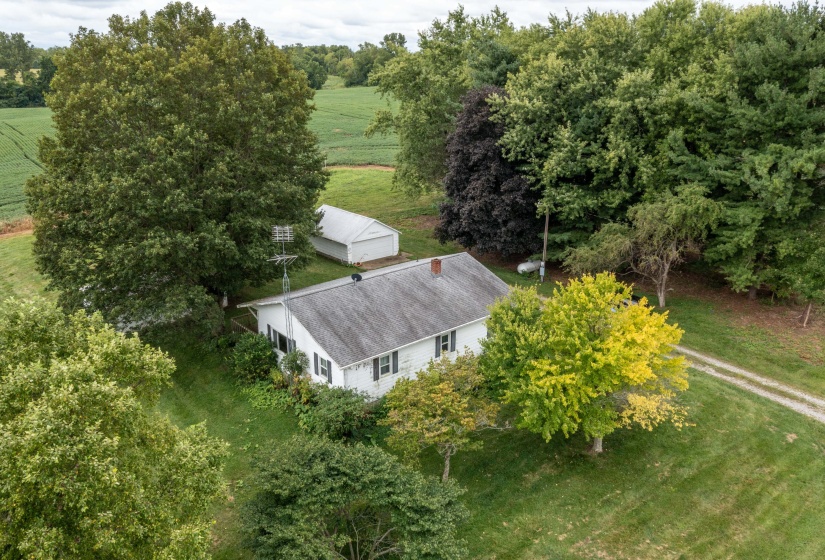 Aerial View of Home