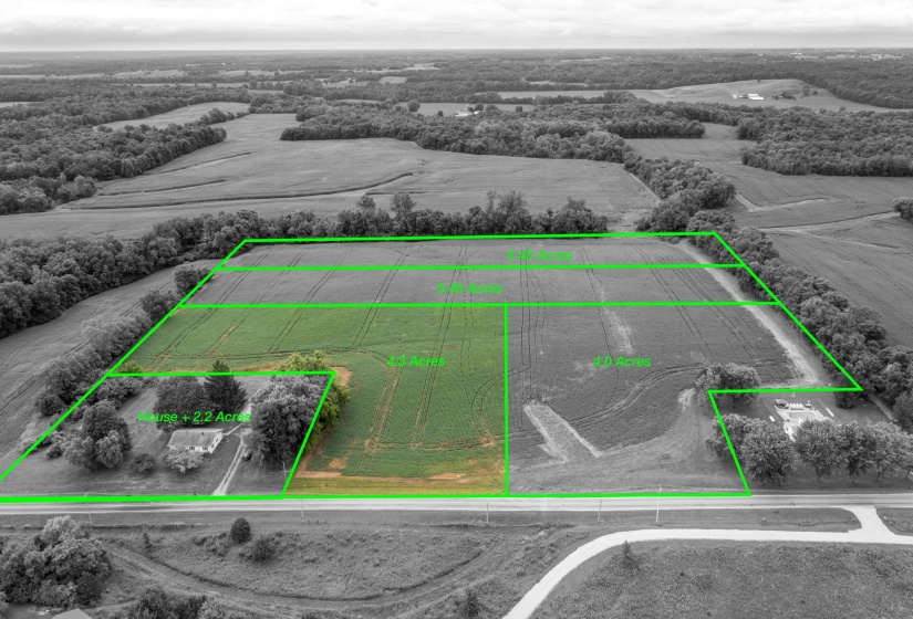 Aerial View of Property