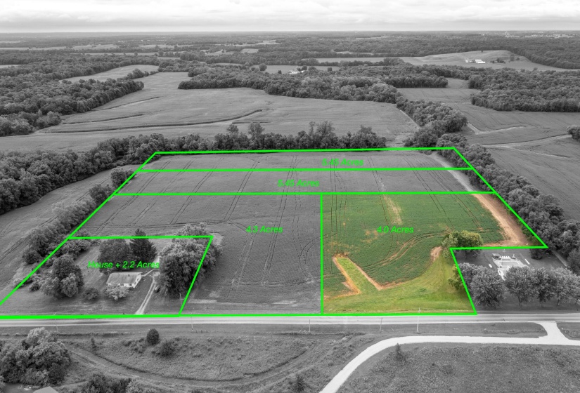 Aerial View of Property