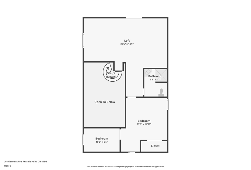 208 Clermont Avenue, Russells Point, Ohio 43348, 3 Bedrooms Bedrooms, ,2 BathroomsBathrooms,Residential,For Sale,Clermont,1041038