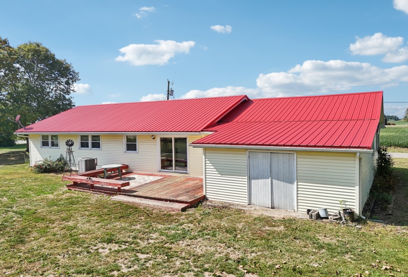 exterior back