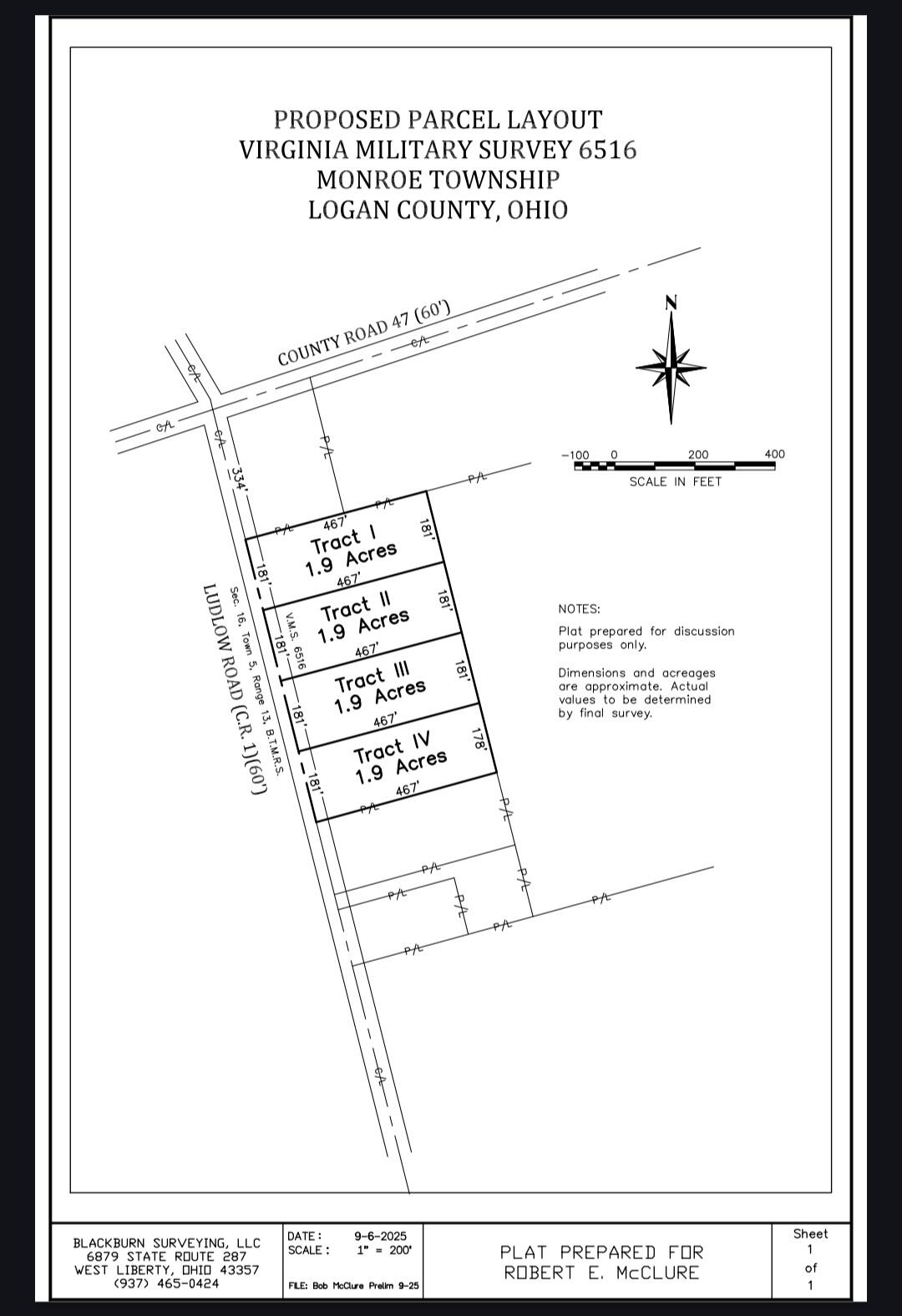 Lot 2 County Road 1, West Liberty, Ohio 43357