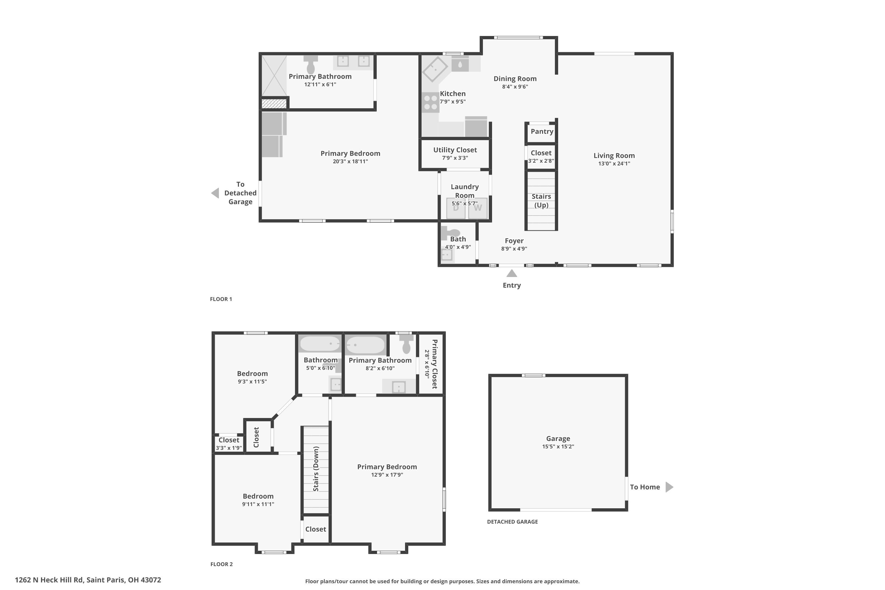 1262 Heck Hill Road, Saint Paris, Ohio 43072