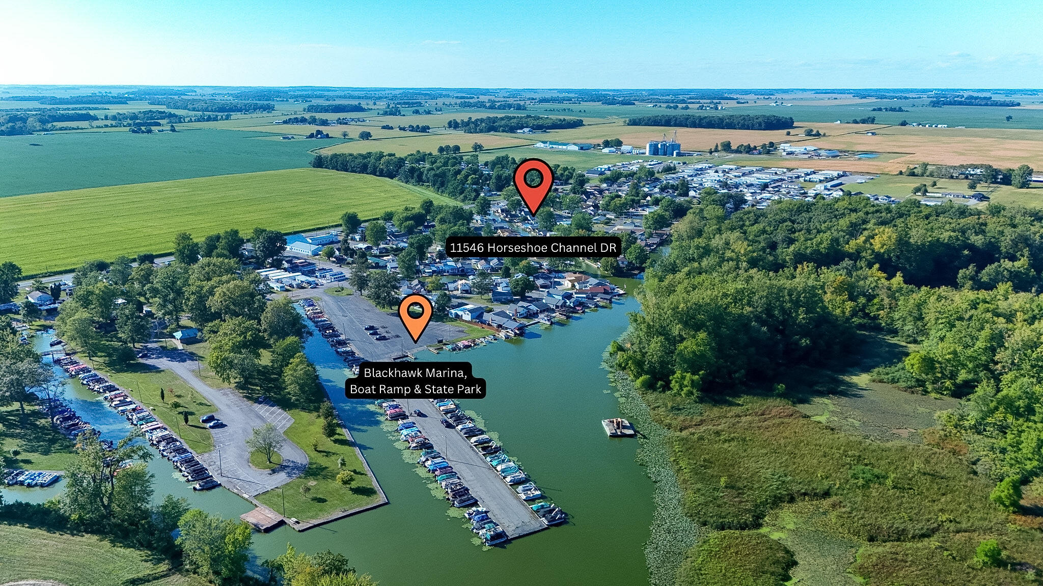 11546 Horseshoe Channel Drive, Lakeview, Ohio 43331