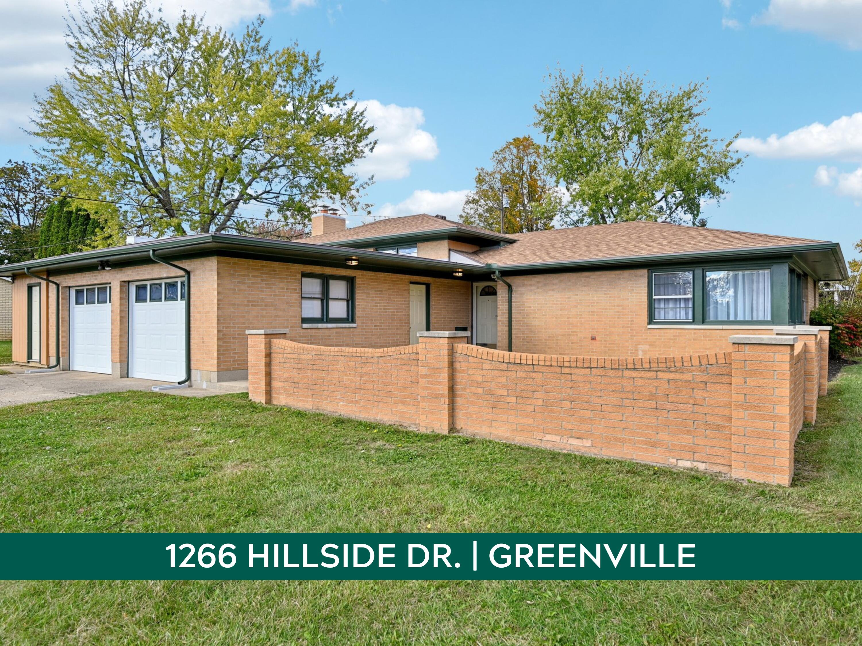 1266 Hillside Drive, Greenville, Ohio 45331