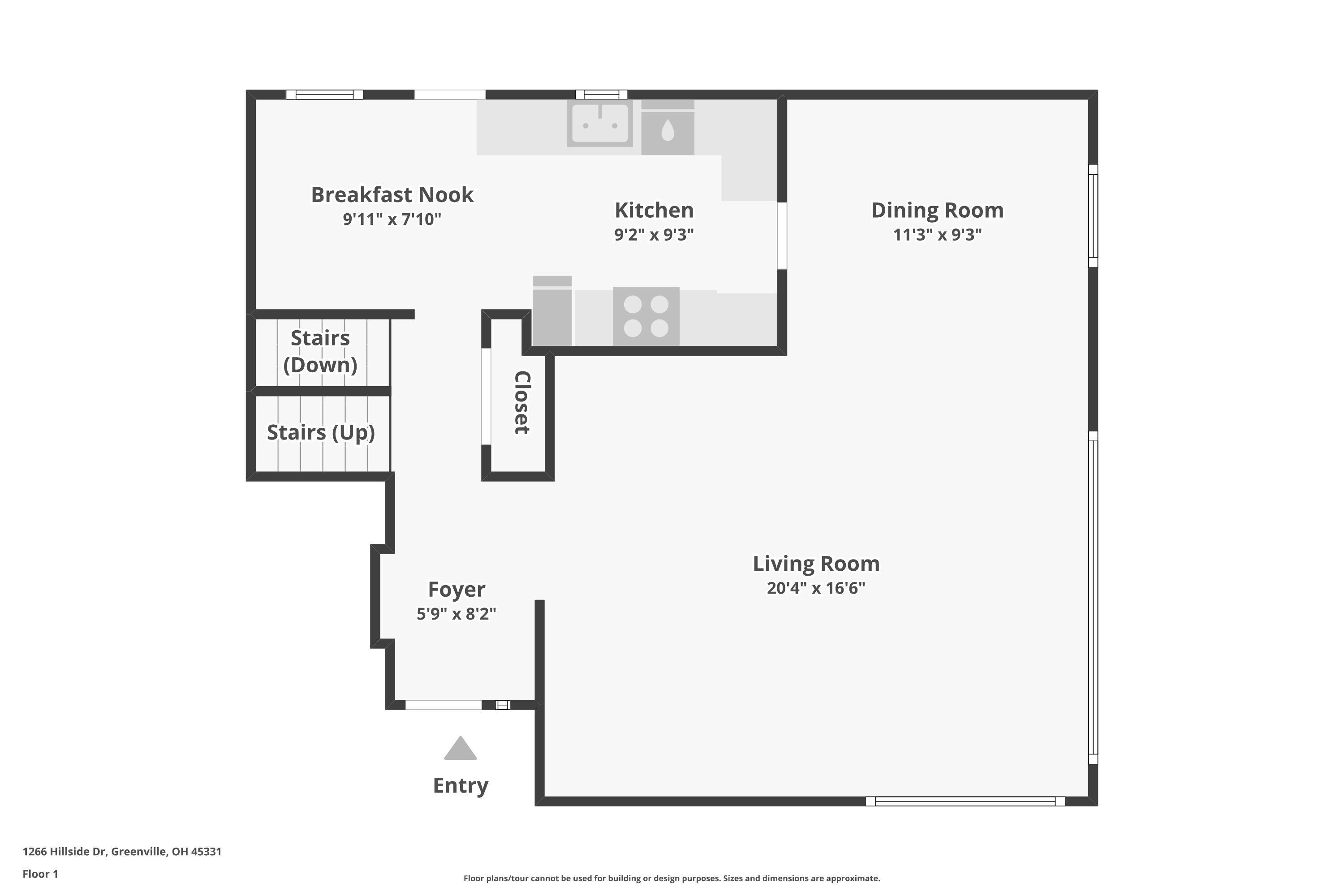 1266 Hillside Drive, Greenville, Ohio 45331