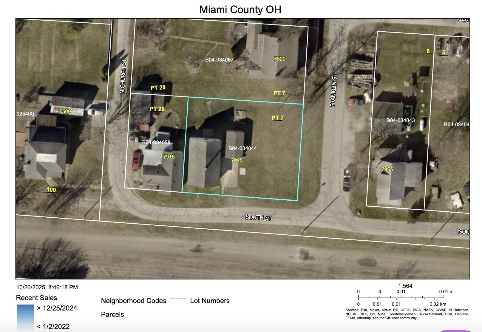 7925 South Street, Conover, Ohio 45317