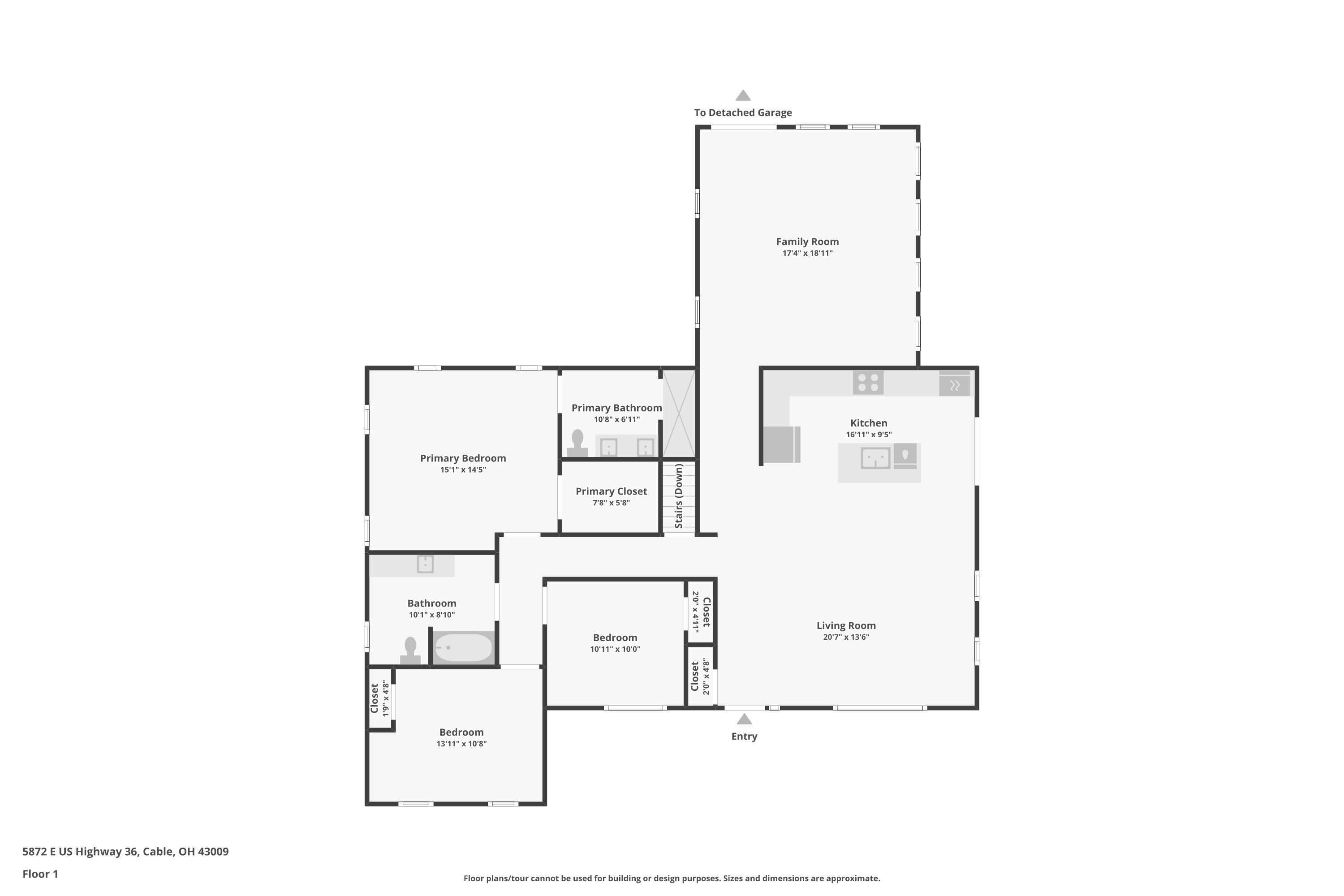 5872 US Highway 36, Cable, Ohio 43009