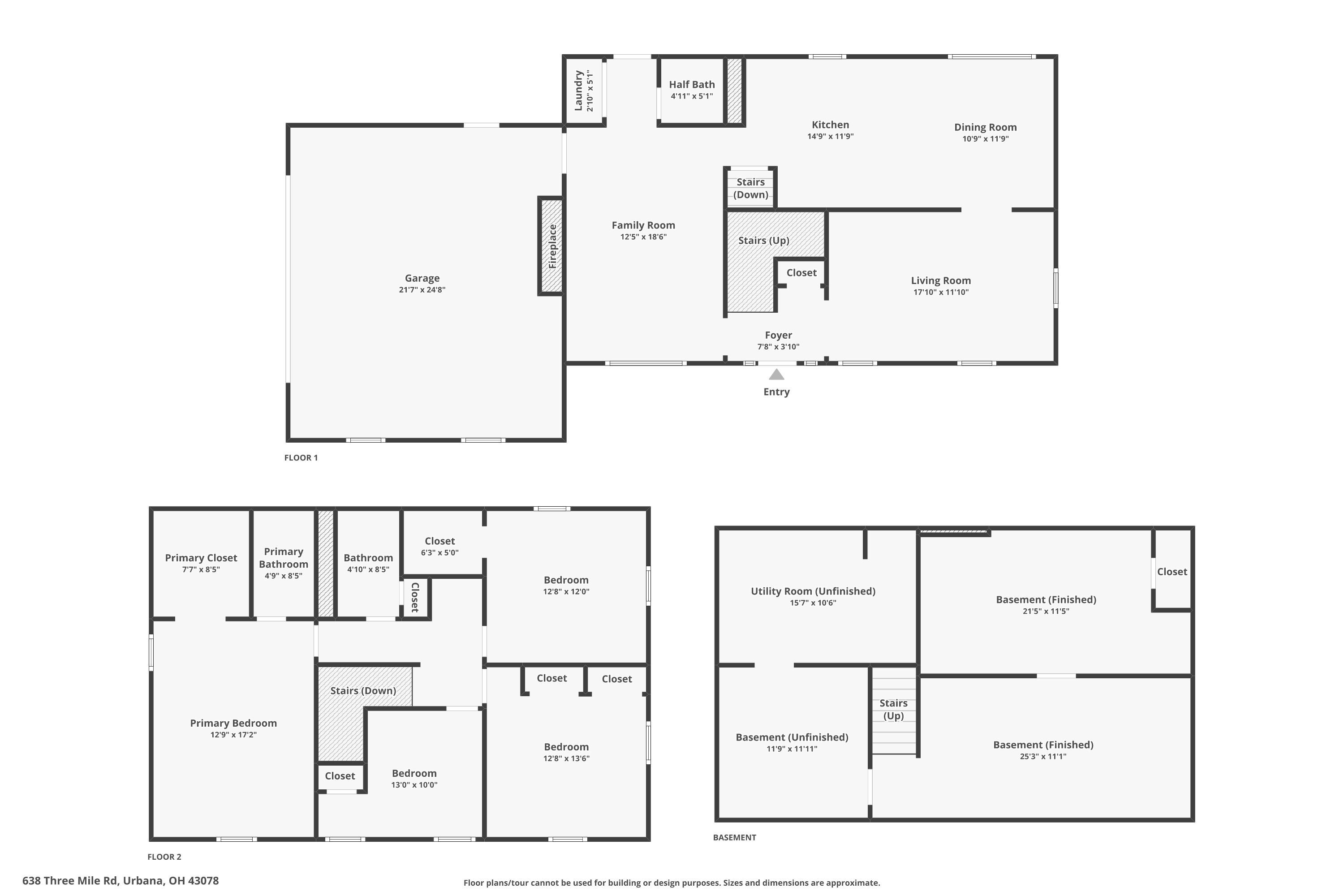 638 Three Mile Rd Road, Urbana, Ohio 43078