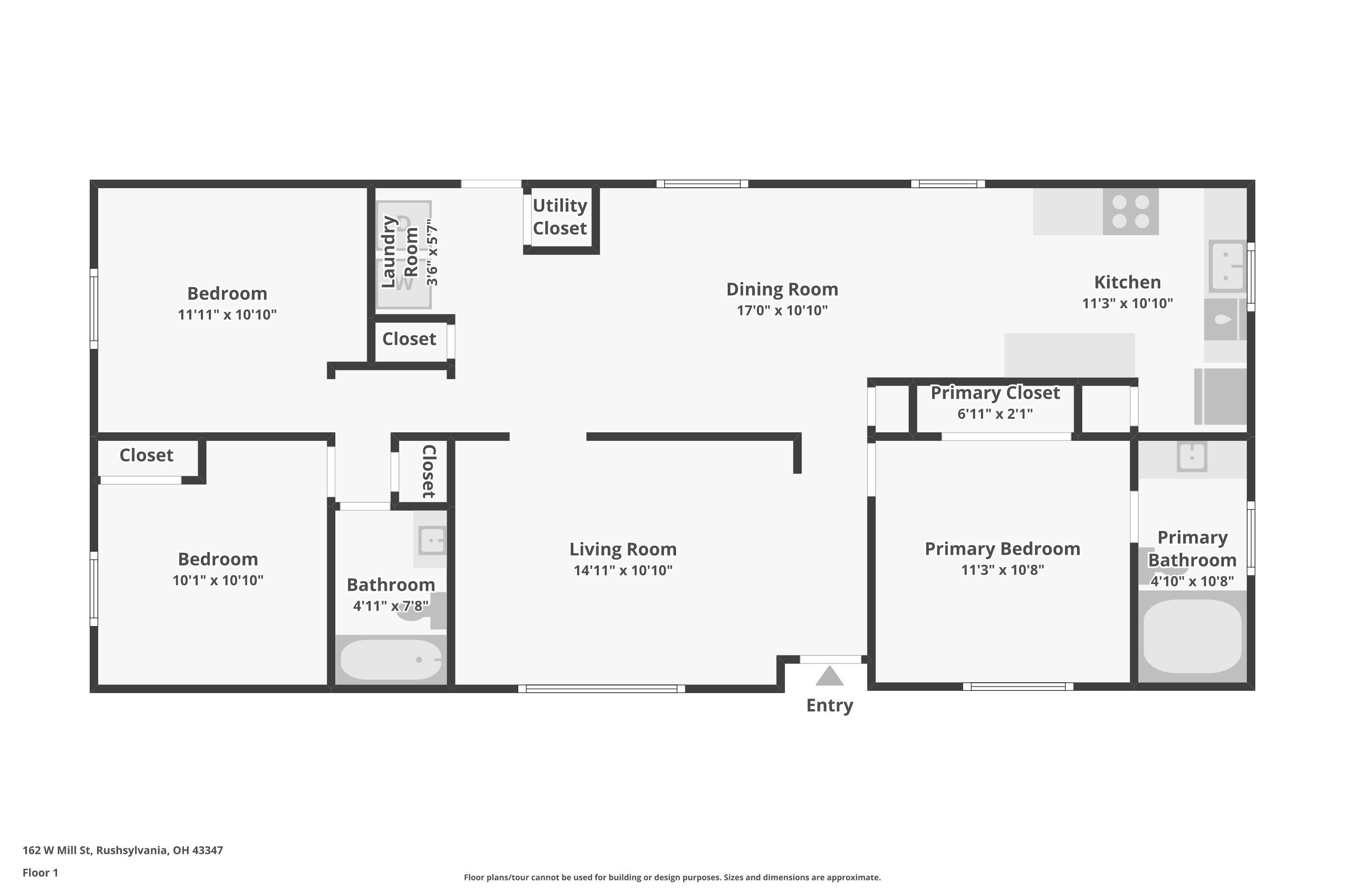 162 Mill Street, Rushsylvania, Ohio 43347