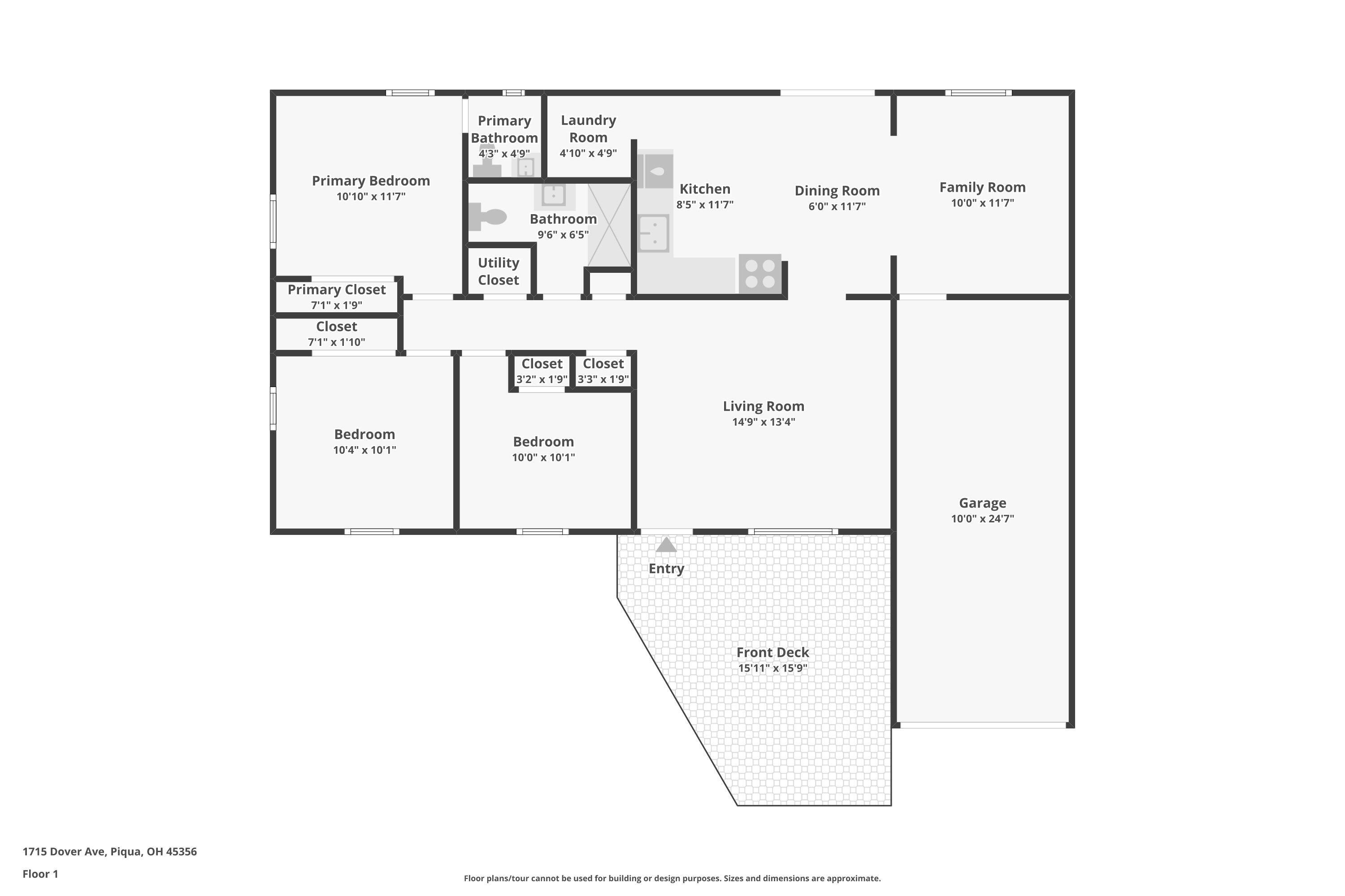 1715 Dover Avenue, Piqua, Ohio 45356