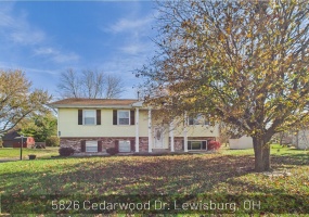 5826 Cedarwood Drive, Lewisburg, Ohio 45338, 3 Bedrooms Bedrooms, ,3 BathroomsBathrooms,Residential,For Sale,Cedarwood,1042944
