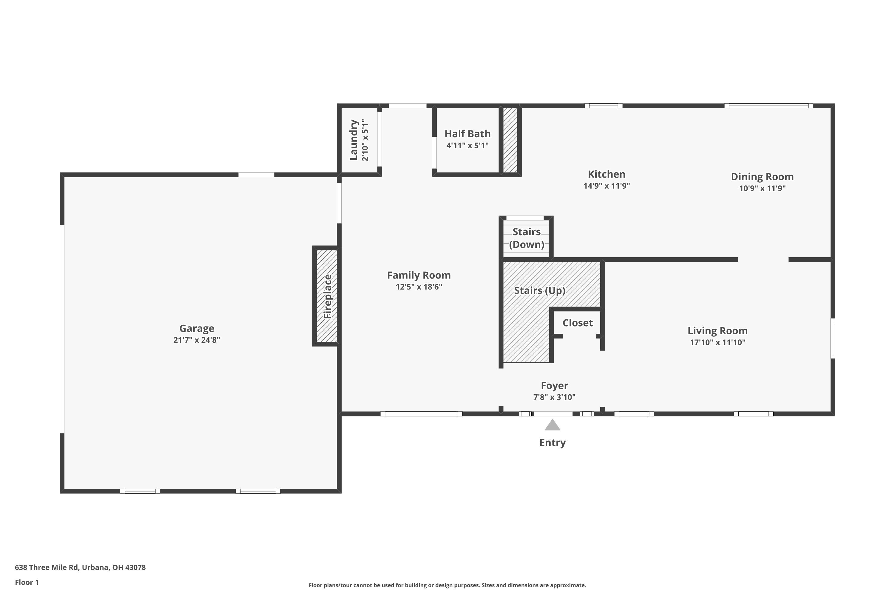 638 Three Mile Rd Road, Urbana, Ohio 43078