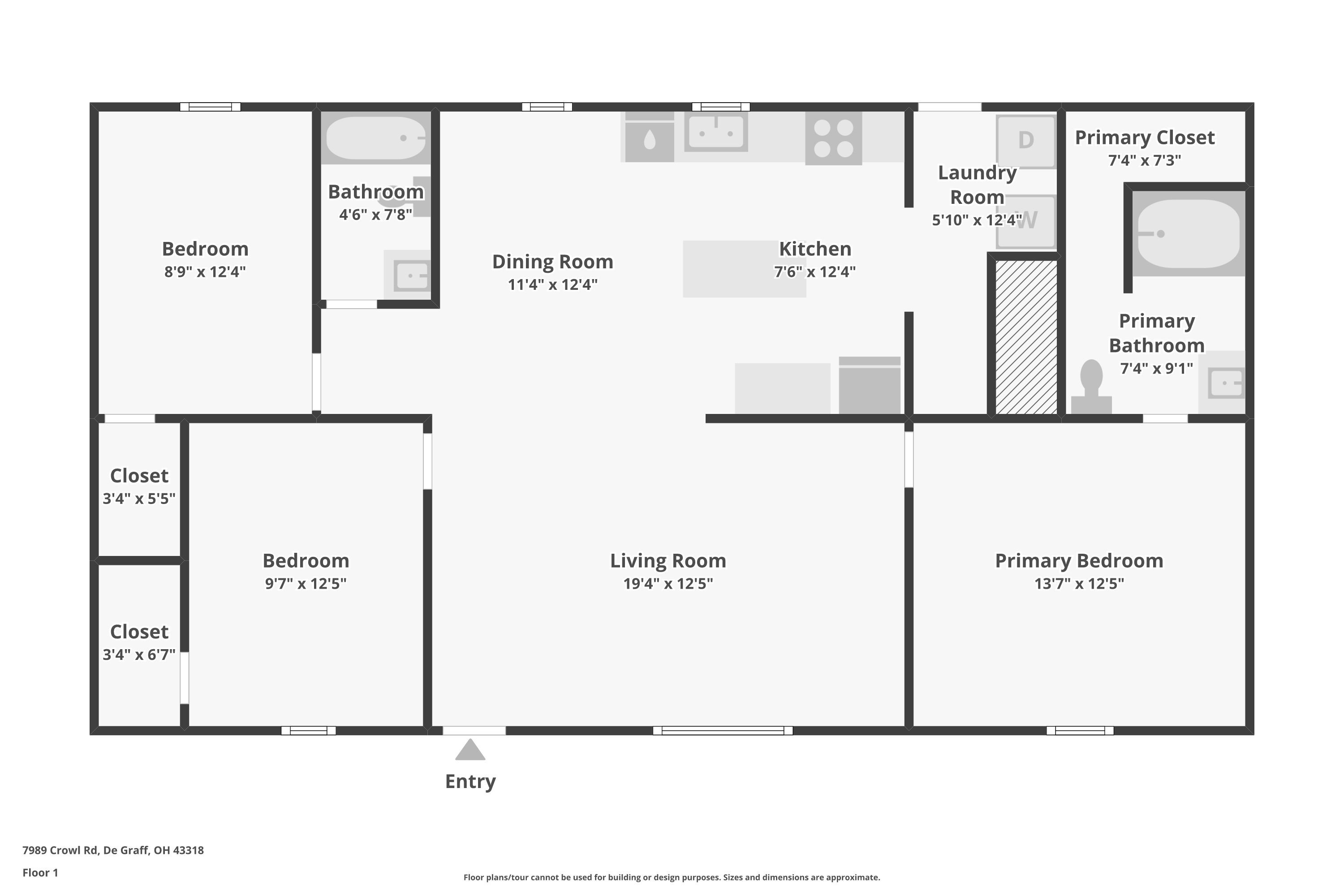 7989 Crowl Road, De Graff, Ohio 43318