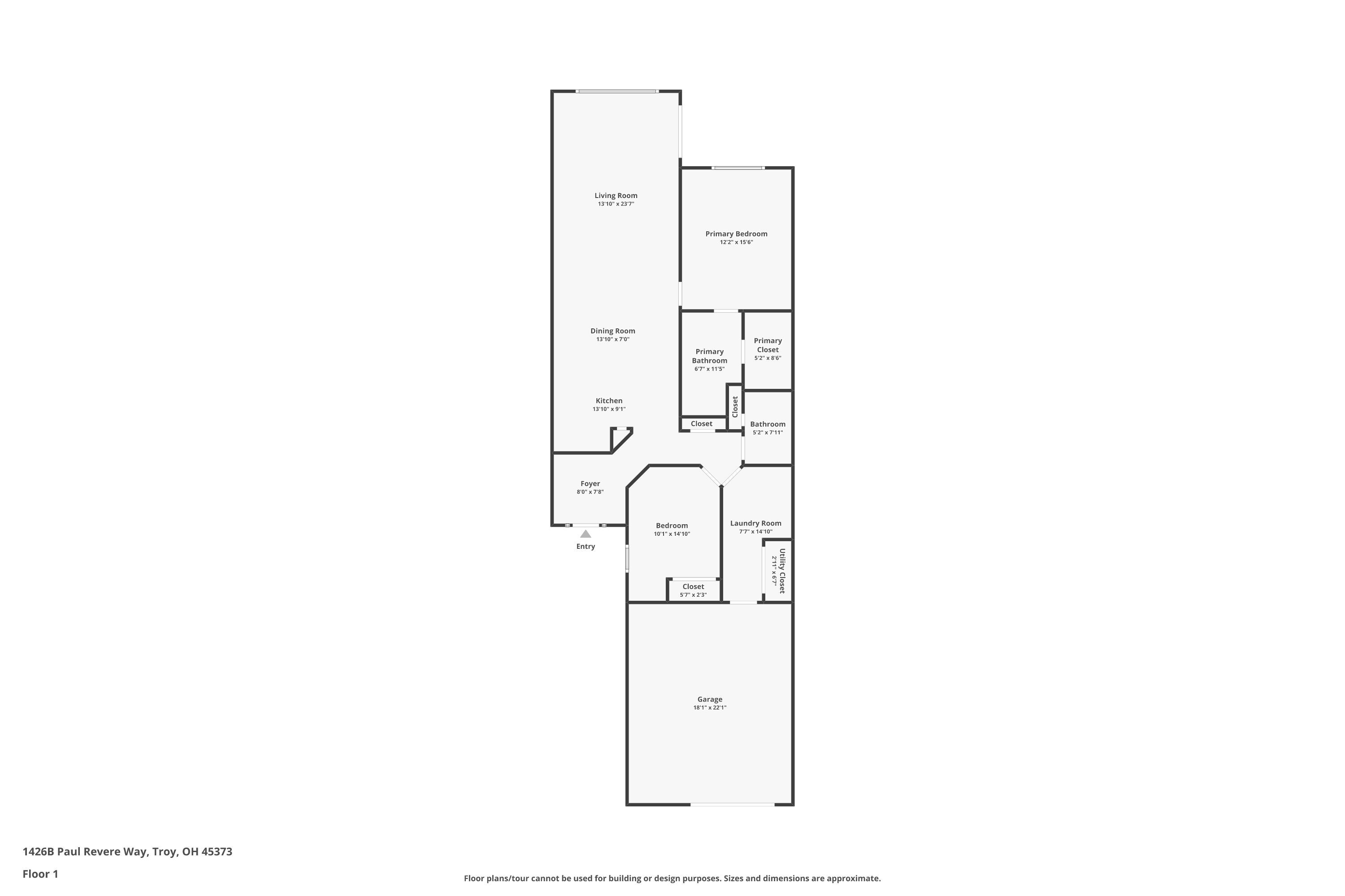 1426 Paul Revere Way, Troy, Ohio 45373